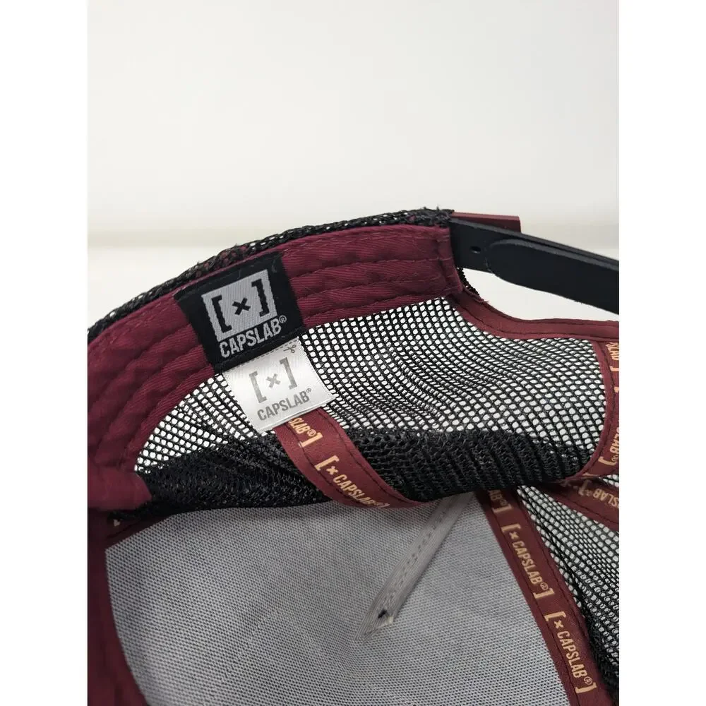 Capslab‎ Cocktails Irish Coffee Black Trucker Snapback Hat Streetwear Fun Skater